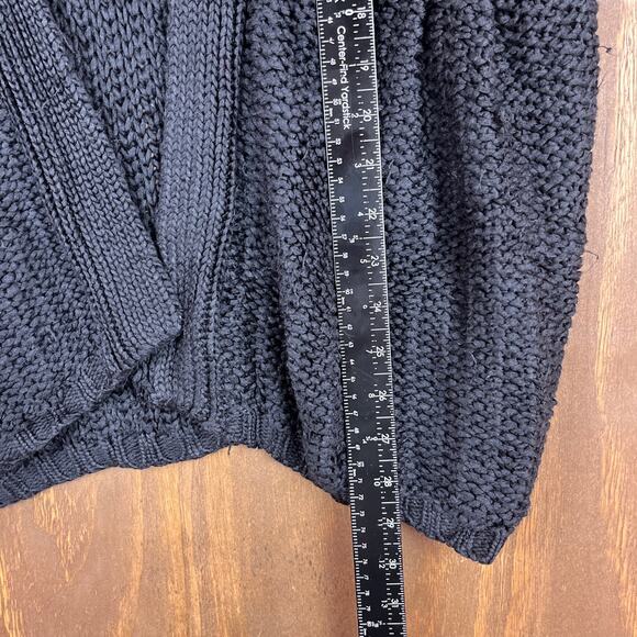 Chicos Womens Sweater Brown Cardigan Knit Chunky Open Front Dolman 3 (XL) - Picture 7 of 13